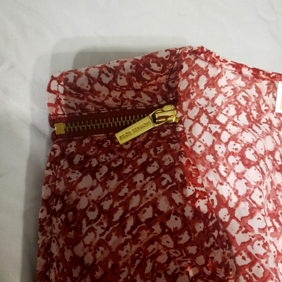 Pink loose Michael Kors sleeve less top - Picture 3 of 5